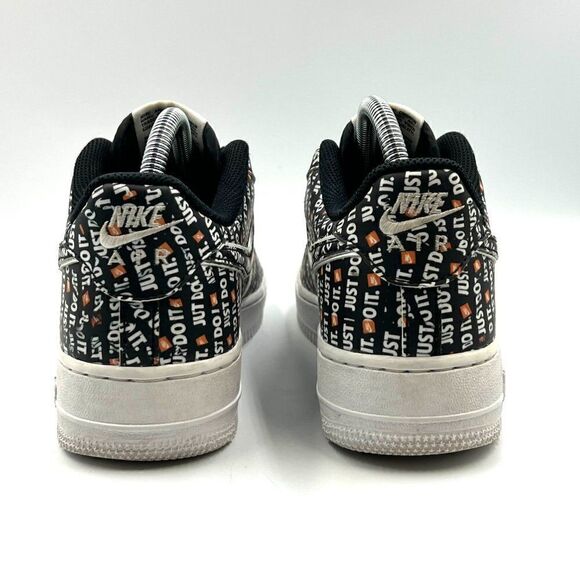 Nike Air Force 1 Low Just Do It Pack Black (GS) - Picture 5 of 13